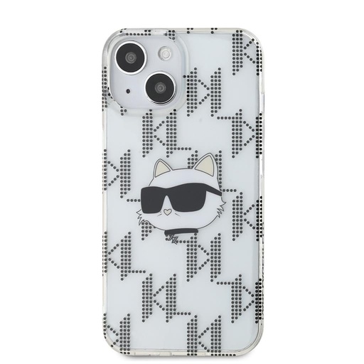 Apple iPhone 15 Karl Lagerfeld IML Electroplated Choupette Head pouzdro (Průhledný) – KLHCP15SHKLPCHT