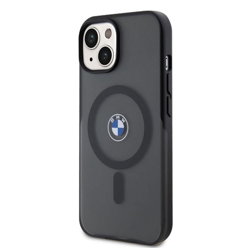 Apple iPhone 15 BMW IML Signature MagSafe pouzdro (Černá) - BMHMP15SDSLK