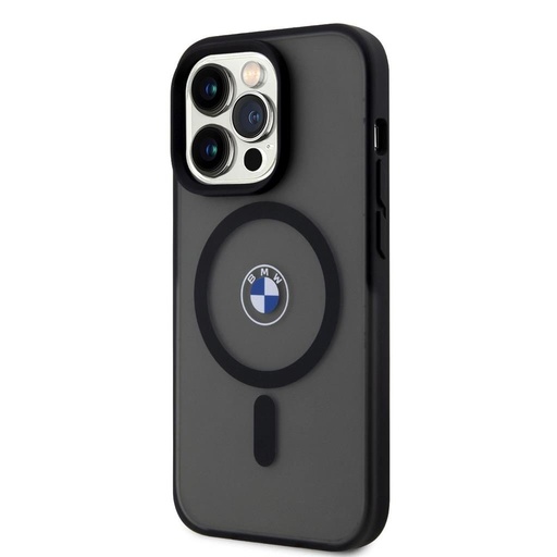 Apple iPhone 15 Pro BMW IML Signature MagSafe pouzdro (Černá) - BMHMP15LDSLK