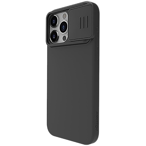 Apple iPhone 15 Pro Nillkin Silky MagSafe zadní kryt (Černá)