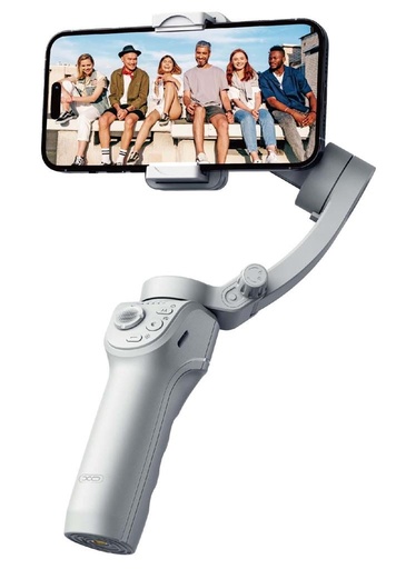 XO SS17 inteligentní třívodý selfie tyč – sledování obličeje, proti chvění, ovládání gesty