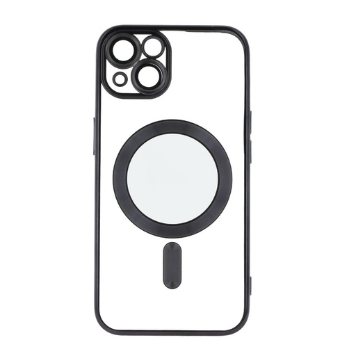 Apple iPhone 7 / iPhone 8 / iPhone SE 2020 / iPhone SE 2022 Color Chrome Magsafe zadní kryt (Černá)