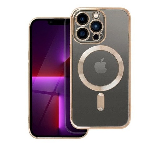 Apple iPhone 7 / iPhone 8 / iPhone SE 2020 / iPhone SE 2022 Color Chrome Magsafe zadní kryt (Zlatá)