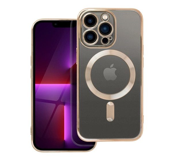 Apple iPhone 13 Color Chrome Magsafe hátlap tok (Arany)