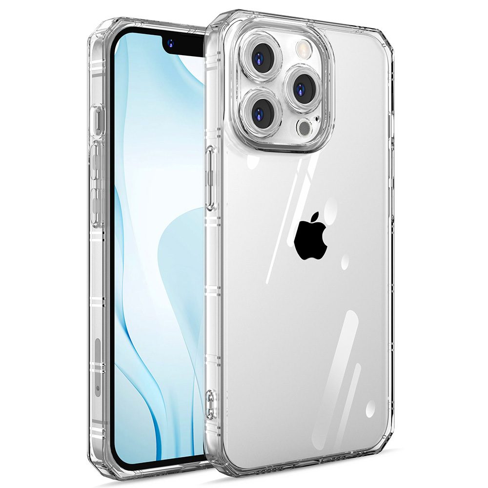 Apple iPhone 16 Plus armor anti shock ütésálló hátlap tok (Átlátszó)