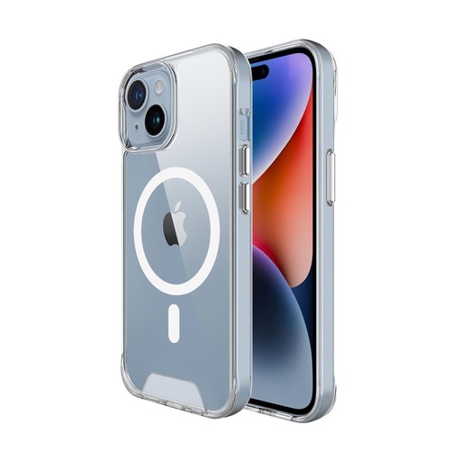 Apple iPhone 15 TOKO Space magsafe zadní kryt (Průhledný)