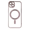 Apple iPhone 13 Color Chrome Magsafe hátlap tok (Rosegold)