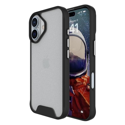 Apple iPhone 16 TOKO Silk zadní kryt (Černá)