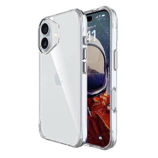 Apple iPhone 16 TOKO Pure zadní kryt (Průhledný)