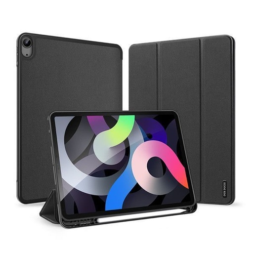 Apple iPad Air 4 10.9 / iPad Air 5 10.9 / iPad Air 6 11 Dux Ducis Domo tablet pouzdro (Černá)