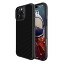 Apple iPhone 16 Pro TOKO Carbon fiber hátlap tok (Fekete)