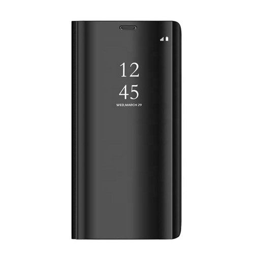 Samsung Galaxy A16 4G / Galaxy A16 5G Průhledný view knížkové pouzdro (Černá)