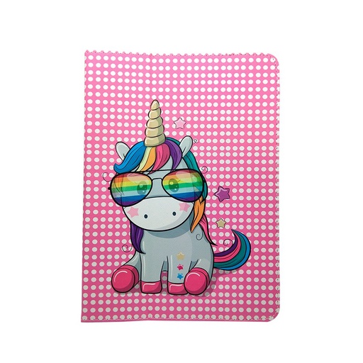 Univerzální velikost 9.0"-10.0"-ig tablet pouzdro (Rainbow Unicorn)
