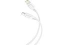 XO NB-Q236A fonott USB-C–Lightning adatkábel (Fehér) – 27W