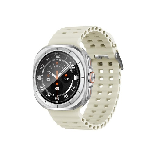 XO Watch Ultra AMOLED chytré hodinky (Bílá) – sportovní hodinky, příjem hovorů, velký s jasem displej