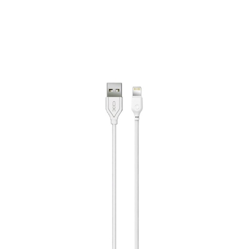 XO NB103 Lightning datový kabel (Bílá) – 1 m, 2.1A