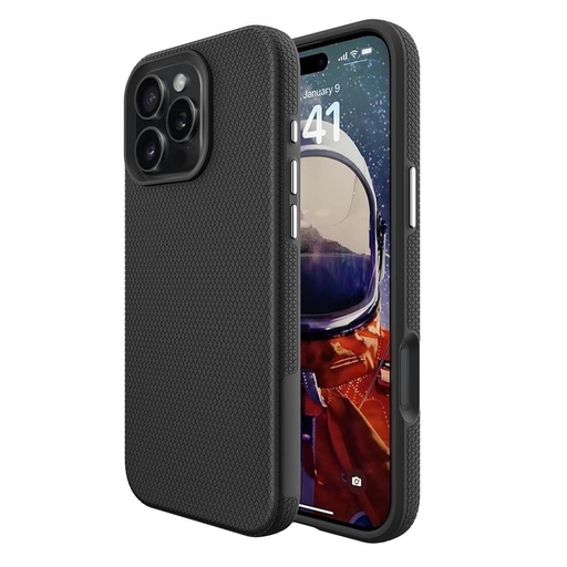 Apple iPhone 16 Pro Max TOKO Triangle zadní kryt (Černá)