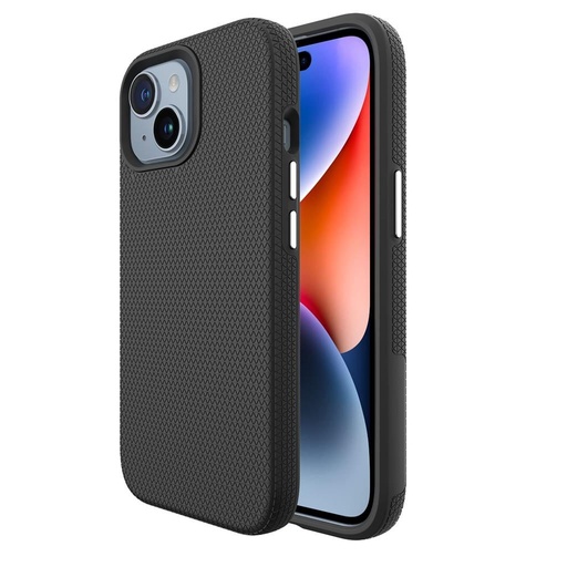 Apple iPhone 15 TOKO Triangle zadní kryt (Černá)
