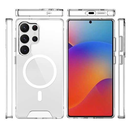 Samsung Galaxy S25 Ultra TOKO Space Magsafe zadní kryt (Průhledný)
