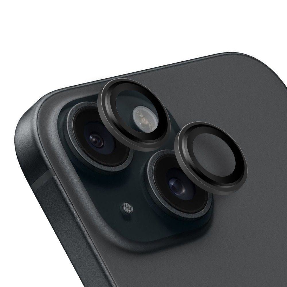 Apple iPhone 13 & iPhone 13 Mini OBAL:ME kameravédő (Fekete)