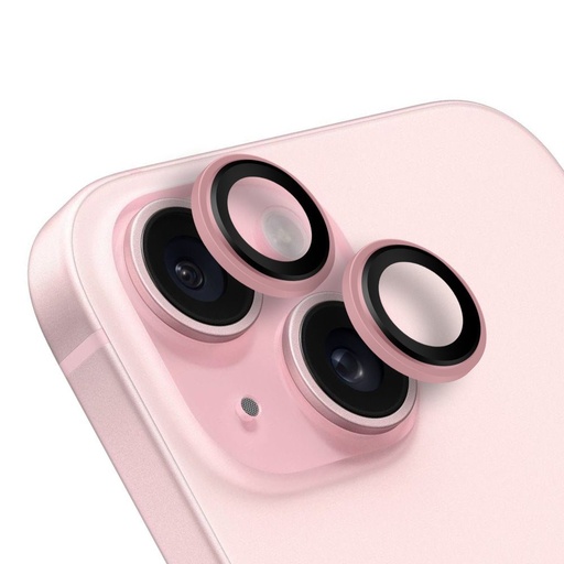Apple iPhone 15 & iPhone 15 Plus OBAL:ME ochrana kamery (Růžová)