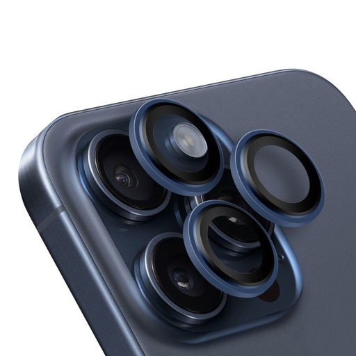 Apple iPhone 15 Pro & iPhone 15 Pro Max OBAL:ME ochrana kamery (Modrá)