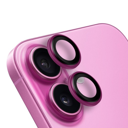 Apple iPhone 16 & iPhone 16 Plus OBAL:ME ochrana kamery (Růžová)