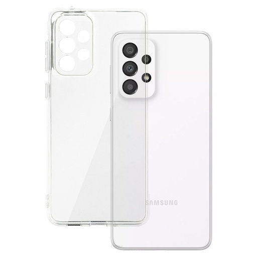 Samsung Galaxy A56 5G 2 mm tenký silikonový zadní kryt (Průhledný)