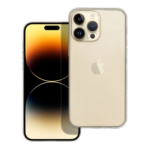 Apple iPhone 15 Pro 2 mm tenký silikonový MagSafe zadní kryt (Průhledný)
