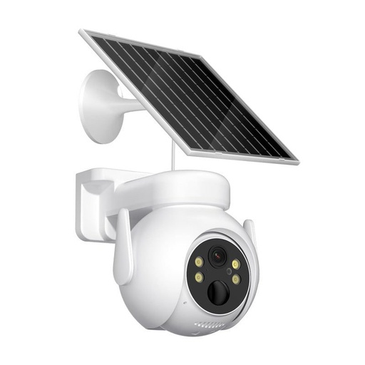 XO CR10 napelemes bezpečnostní IP WiFi kamera 300W (Bílá)