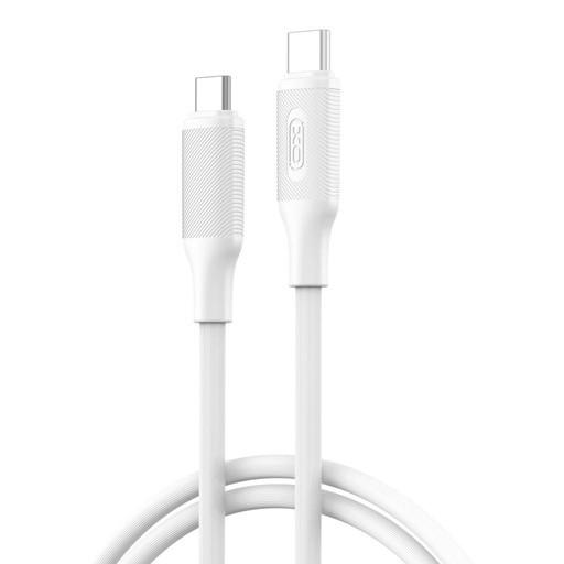 XO NB265 USB – USB-C kabel (Bílá) - 1,0 m - 2.4A