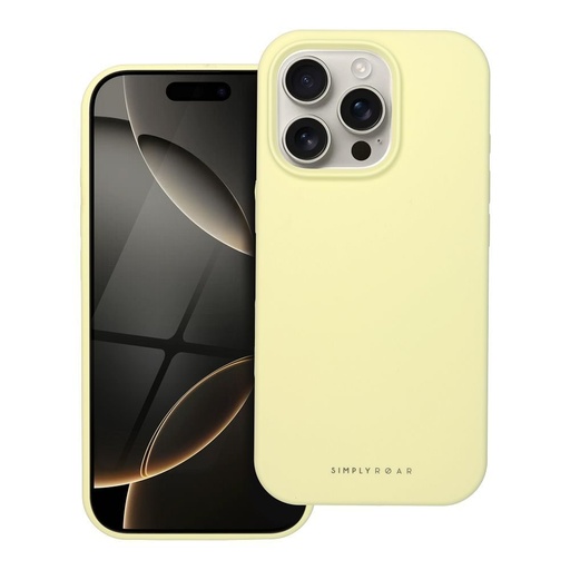 Apple iPhone 16 Pro Max Roar Cloud skin zadní kryt (Světlý žlutá)