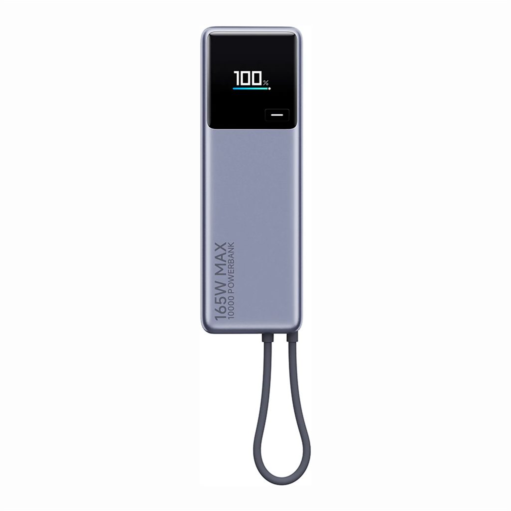 Xiaomi BHR9361GL power bank 165W 10000mAh beépített kábellel (Szürke)