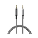 XO NB-R279C 3,5 mm – 3,5 mm audio kábel (Fekete) - 1,0 m
