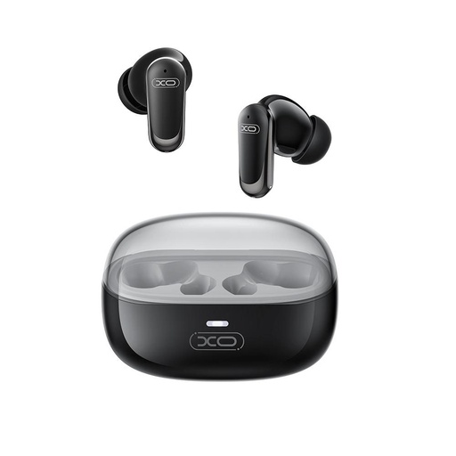 XO G42 ANC+ENC Dual-Mic TWS sluchátka (Černá)