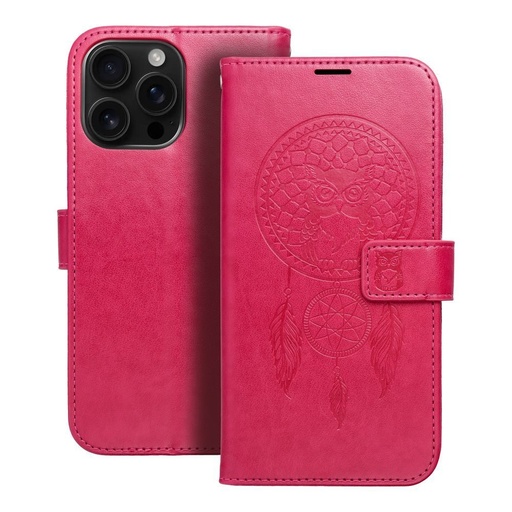 Apple iPhone 16 Pro Max Forcell MEZZO otevírací pouzdro (Magenta)