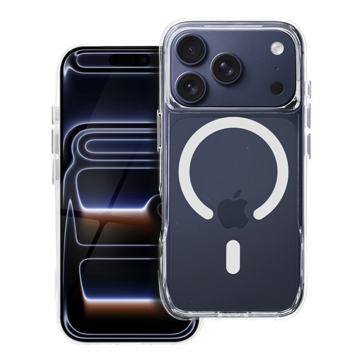 Apple iPhone 17 Pro Max ROAR Slim Defender MagSafe zadní kryt (Průhledný)
