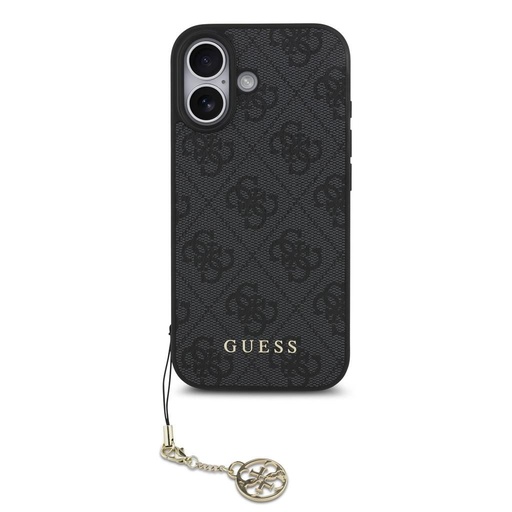 Apple iPhone 17 Guess 4G Charm pouzdro (Šedá) - GUHMP17SGF4GCK