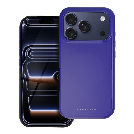 Apple iPhone 16 Pro Roar Rainbow bumper zadní kryt (Fialová)