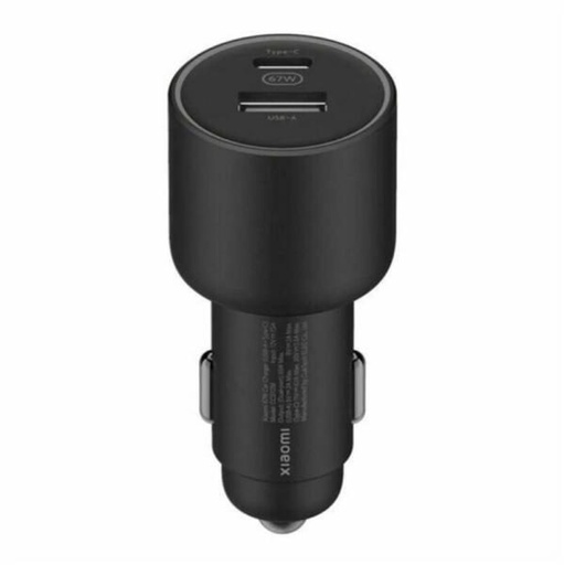 Xiaomi BHR6814GL autní nabíječka 67W USB-A + USB-C (Černá)
