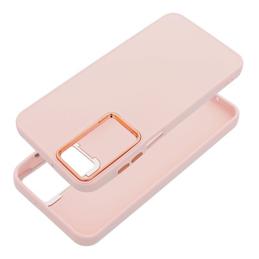 Xiaomi Redmi 15 Frame silikonový zadní kryt (Růžová)