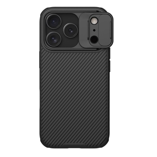 Apple iPhone 17 Pro Nillkin CamShield Pro MagSafe zadní kryt (Černá)