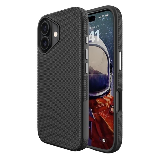 Apple iPhone 16 TOKO Triangle zadní kryt (Černá)