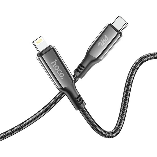 Hoco S51 lightning kabel (PD rychlonabíječka), černá