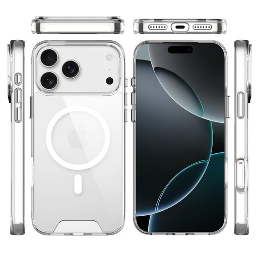 Apple iPhone 17 Pro Max TOKO Space Magsafe zadní kryt (Průhledný)