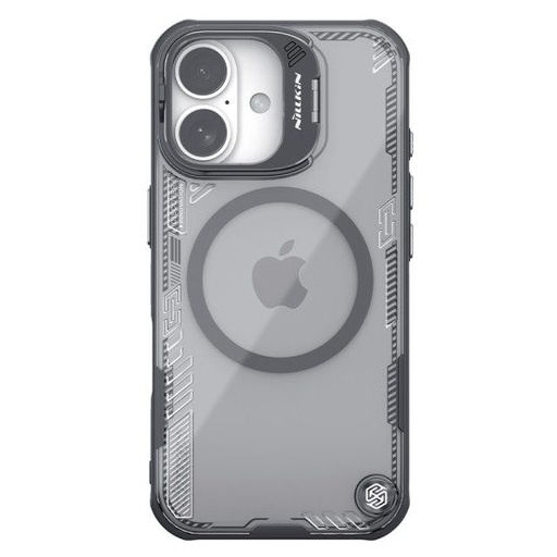 Apple iPhone 16 Nillkin Iceblade Prop camera visible magsafe zadní kryt (Černá)