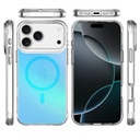 Apple iPhone 17 Pro TOKO Pure rainbow magsafe hátlap tok (Kék)