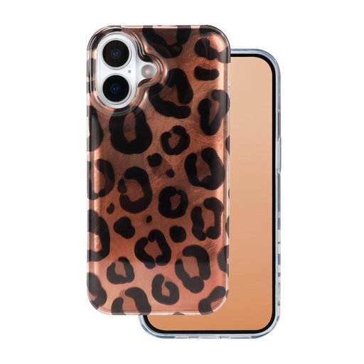 Apple iPhone 16 Animal Print zadní kryt (Panter)