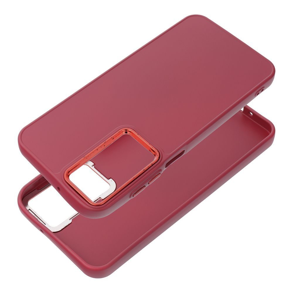 Samsung Galaxy A57 5G Frame szilikon hátlap tok (Magenta)