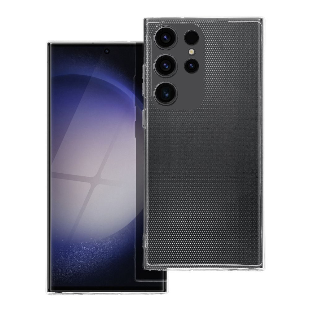 Samsung Galaxy A57 5G 2 mm kameravédős hátlap tok (Átlátszó)